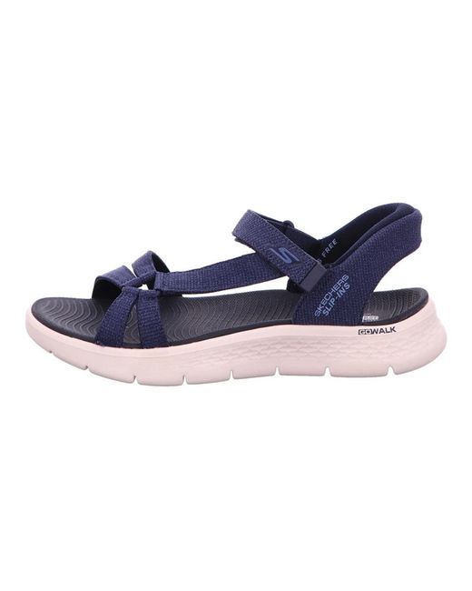 Skechers Blue Flat Sandals