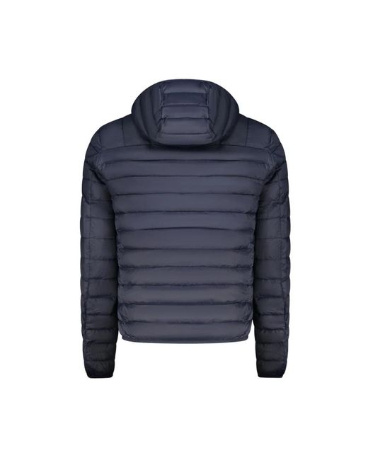Roberto Cavalli Blue Winter Jackets for men