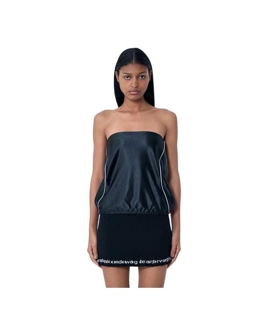 Alexander Wang Blue Sleeveless Tops