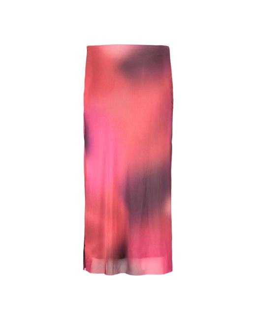 Desigual Pink Maxi Skirts