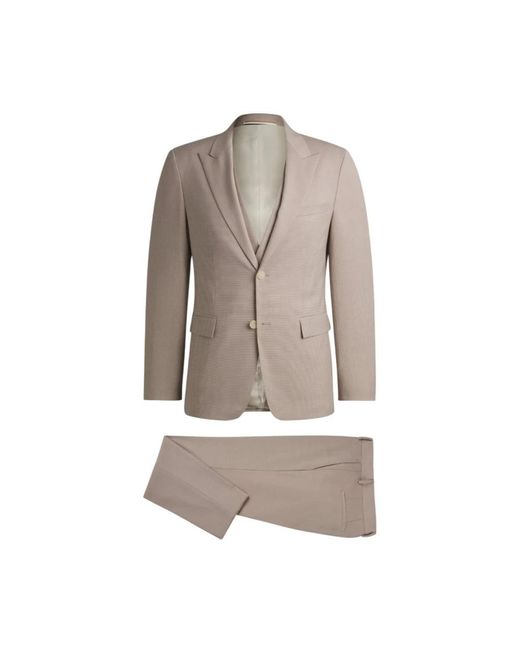 HUGO Single Breasted Suits in het Gray voor heren