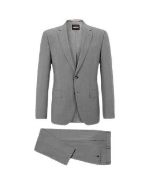HUGO Single Breasted Suits in het Gray voor heren
