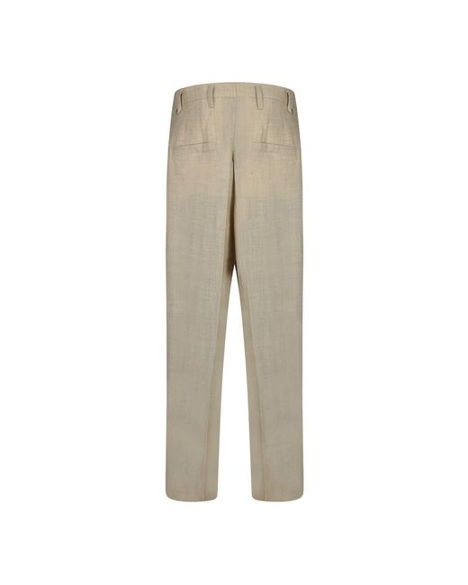 Straight Trousers Jacquemus pour homme en coloris Gray