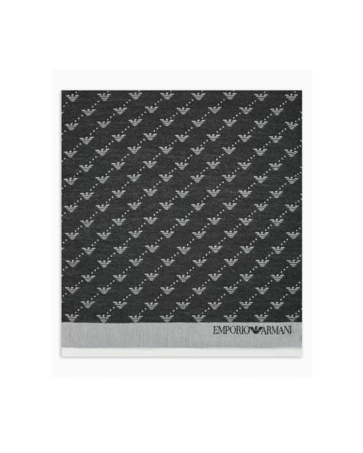 Armani Black Winter Scarves for men