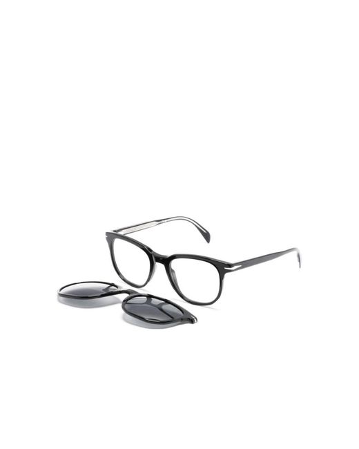 David Beckham Gray Sunglasses for men