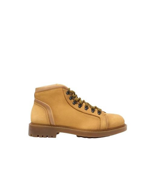 Scarosso Natural Lace-Up Boots for men