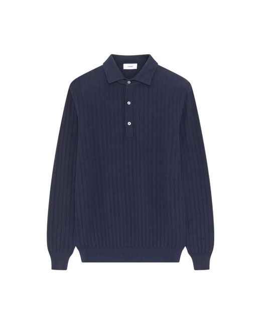 Cardigans Lardini de hombre de color Blue