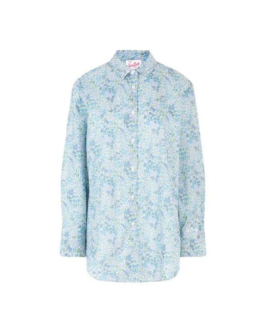 Mc2 Saint Barth Blue Shirts