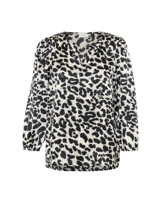 Kaffe Blouses in het Black
