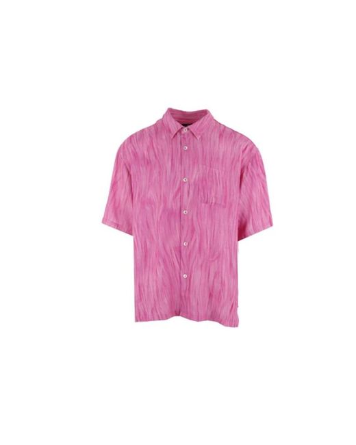 Stussy Pink Short Sleeve Shirts for men