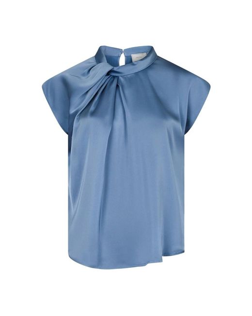 Neo Noir Blue Blouses