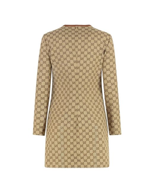 Gucci Natural Short Dresses