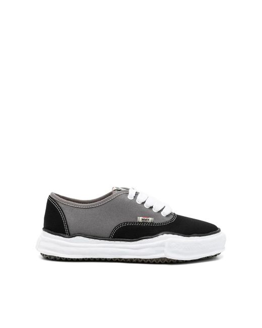 Maison Mihara Yasuhiro Canvas sneaker mit kontrastdetails in Black für Herren