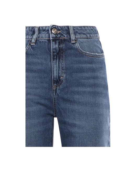 ICON DENIM Blue Straight Jeans