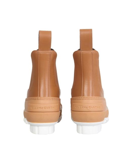 Stella McCartney Brown Chelsea Boots