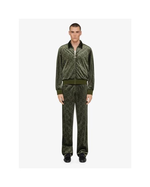 Givenchy Monogram 72 Velours Joggingbroek in het Green voor heren
