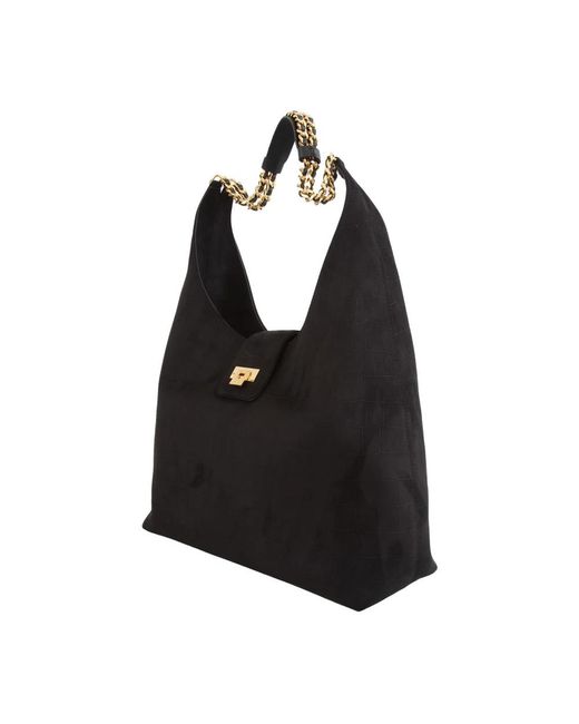 Elisabetta Franchi Black Shoulder Bags