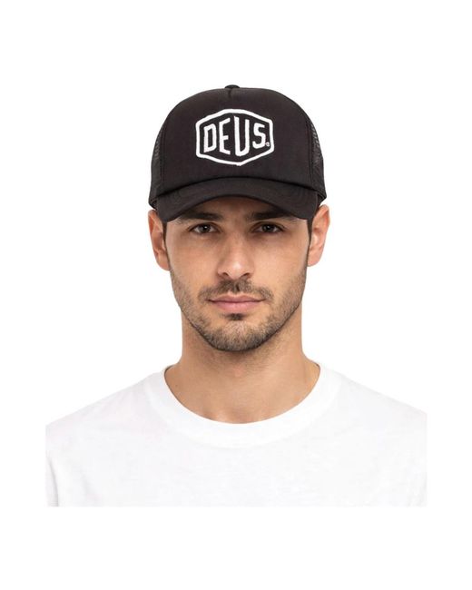 Deus Ex Machina Black Caps for men