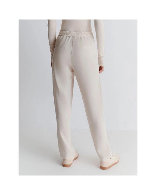 Marella Gray Straight Trousers