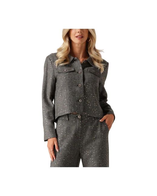 Ydence Light Jackets in het Gray