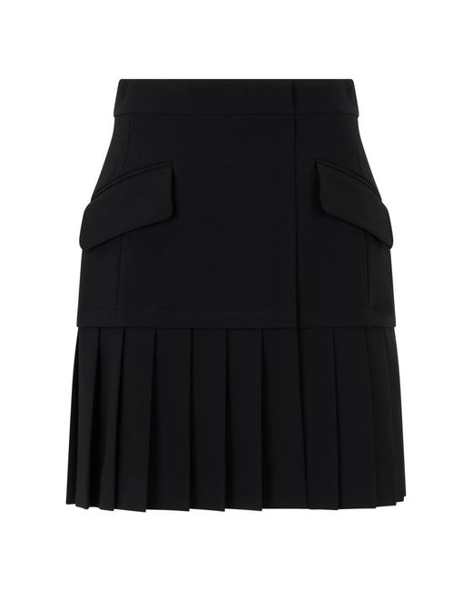 Moschino Black Short Skirts