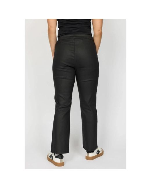 2-Biz Black Wide Trousers
