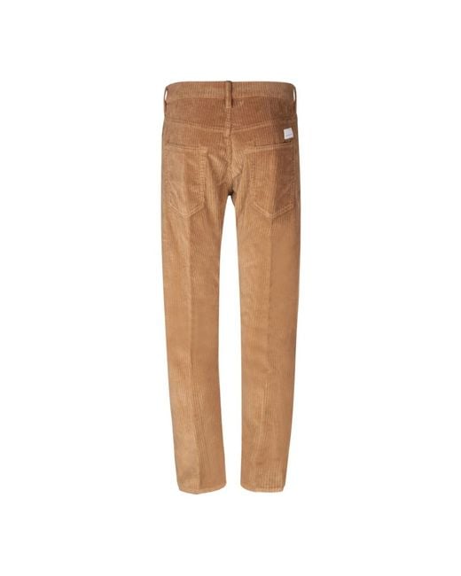 Nine:inthe:morning Brown Slim-Fit Jeans for men