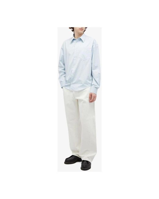 AMI Blue Casual Shirts for men