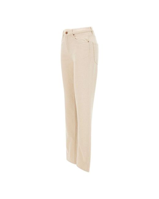 Aspesi Natural Straight Fit Jeans