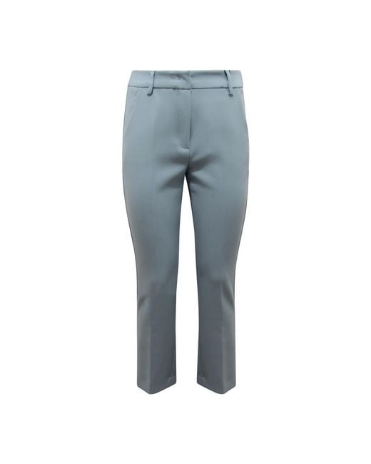 Max Mara Blue Slim-Fit Trousers