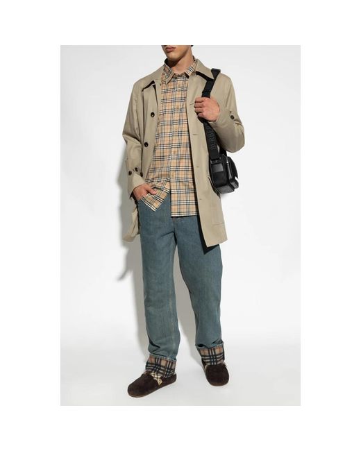 Burberry Natural Casual Shirts for men