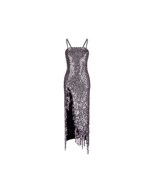 The Attico Purple Party Dresses