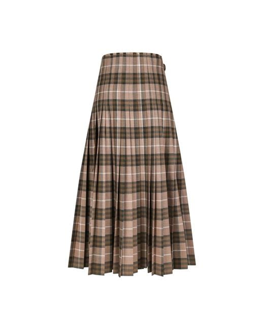 Burberry Maxi Skirts in het Brown