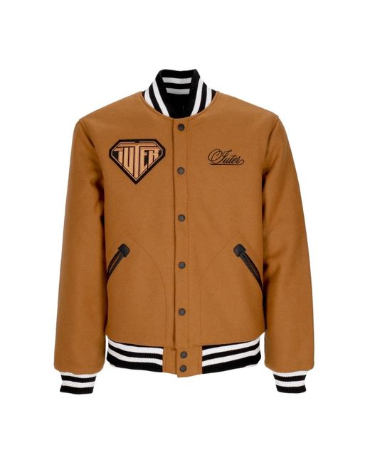 Iuter Brown Bomber Jackets for men