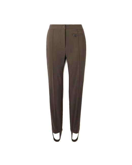 Fendi Brown Slim-Fit Trousers
