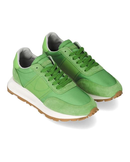 Philippe Model Green Sneakers