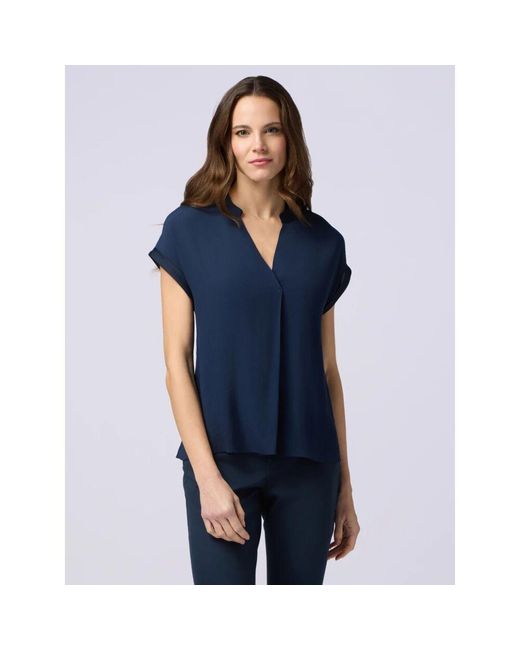 Blouses Oltre de color Blue