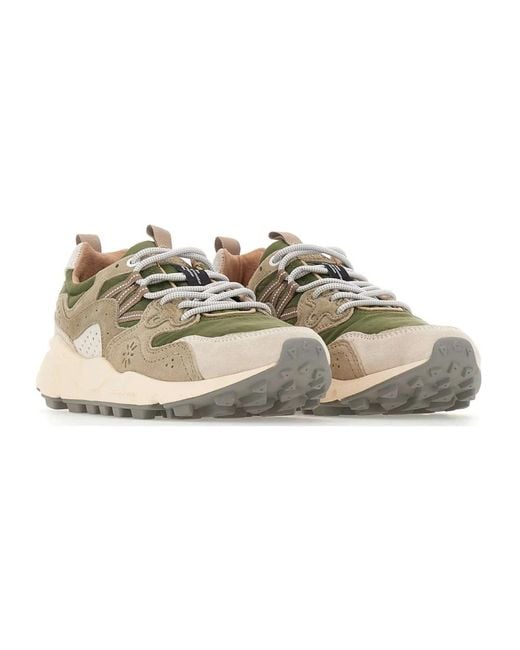 Flower Mountain Natural Sneakers for men