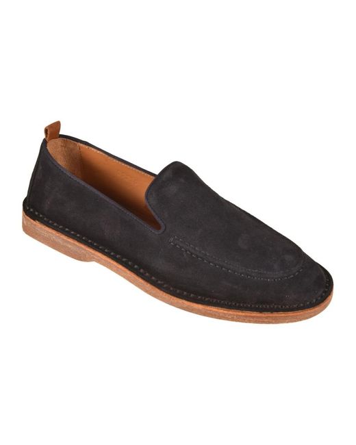Buttero Black Loafers for men