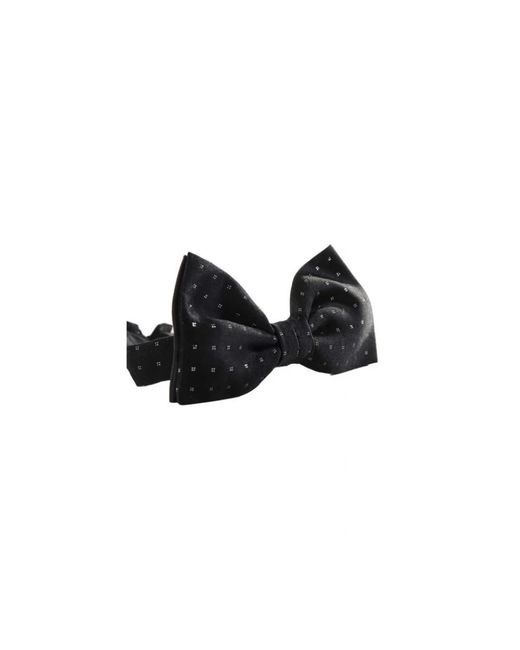 Karl Lagerfeld Black Bow Ties for men