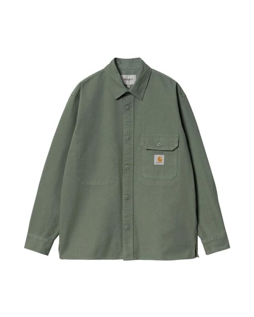 Carhartt Diagonale Baumwolljacke Mit Brusttasche in Green für Herren