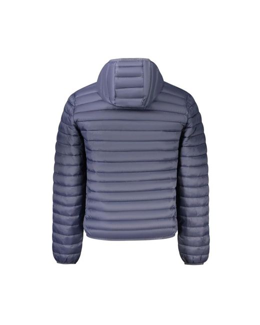 North Sails Jassen ,Blauw ,Blauwe Gewatteerde Herenjas in het Blue voor heren