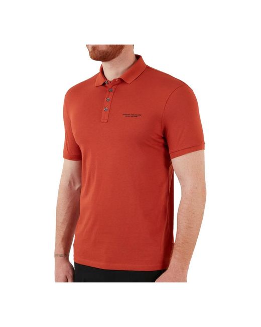 Tops > polo shirts Armani Exchange pour homme en coloris Red