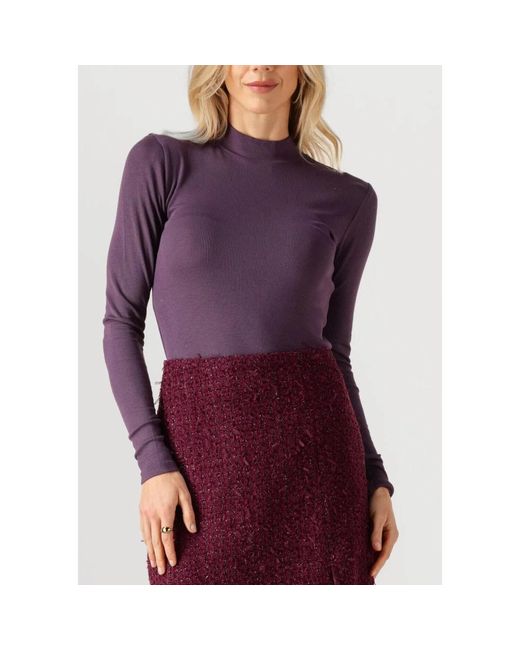 Modström Turtlenecks in het Purple