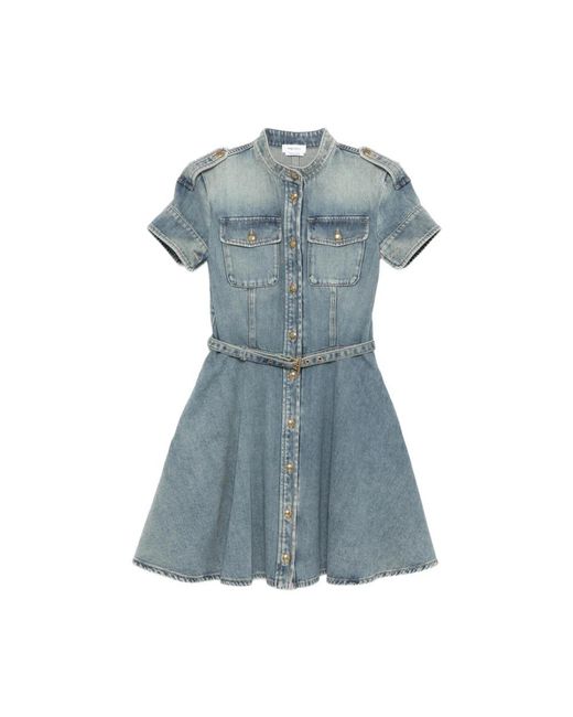 McQueen Blue Dresses