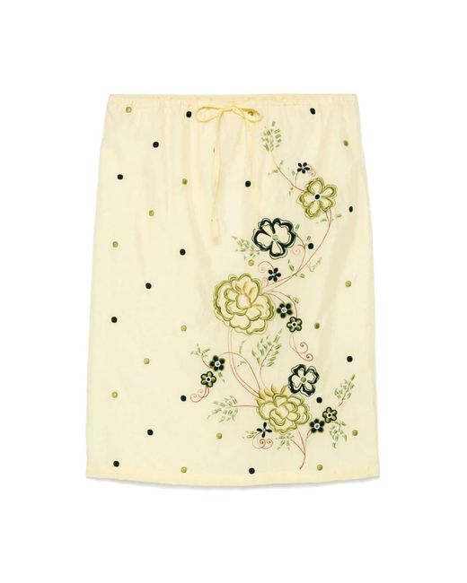 KENZO Midi Skirts in het Natural