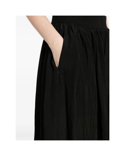 Uma Wang Black Midi Skirts