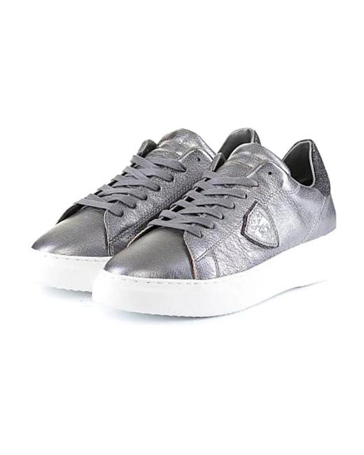 Philippe Model Gray Sneakers