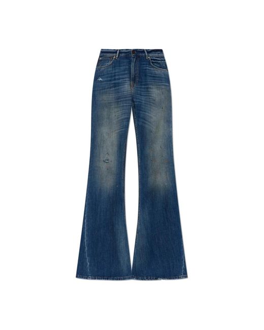 Acne Blue Flare Jeans