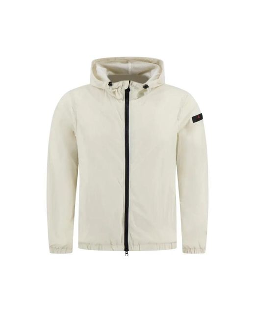 Peuterey Jassen ,Wit ,Nigle U 01 Jacket in het White voor heren